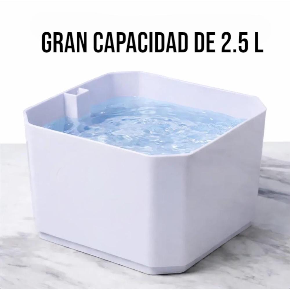 Fuente Bebedero Para Mascotas Blanco